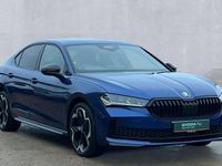 Used Skoda Superb SportLine 150 HP (110 kW) 2025 Cobalt blue metallic Hatchback