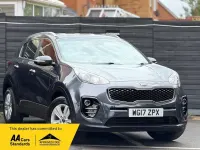 Used Kia Sportage 115 HP (84 kW) 2017 Silver SUV