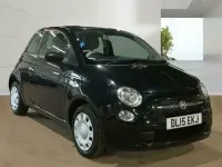 Used Fiat 500 Pop 69 HP (50 kW) 2015 Black Hatchback