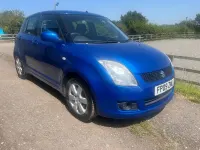 Used Suzuki Swift GLX 102 HP (75 kW) 2009 Blue Hatchback
