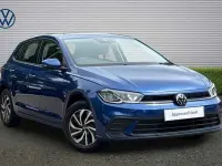 Used VW Polo Life 95 HP (69 kW) 2023 Blue Hatchback