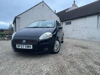 Used Fiat Grande Punto Dynamic 77 HP (56 kW) 2007 Black Hatchback