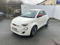 Used Fiat 500e Red 86 kW (118 HP) 2022 White Hatchback