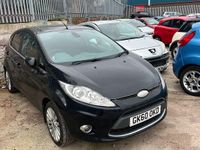 Begagnad Ford Fiesta Titanium 118 HK (86 kW) 2010 Svart Halvkombi