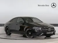 Used Mercedes CLA200 AMG Line Premium Plus 163 HP (119 kW) 2025 Black Coupe