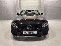 Used Mercedes C300 AMG Line Premium Plus 2018 Black Cabriolet