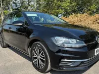 Used VW Golf VII SE 110 HP (80 kW) 2017 Black Hatchback