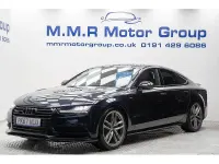 Used Audi A7 Black Edition 2017 Blue Hatchback