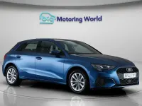 Used Audi A3 Sportback 150 HP (110 kW) 2022 Blue Hatchback