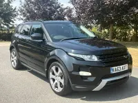 Used Land Rover Range Rover evoque Dynamic 2014 Black SUV