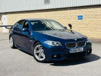 Used BMW 520 M Sport 190 HP (139 kW) 2016 Blue Sedan