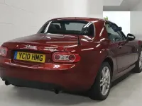 Used Mazda MX5 126 HP (92 kW) 2010 Red Cabriolet