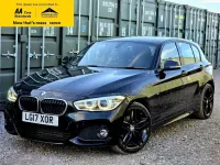 Used BMW 118 M Sport 150 HP (110 kW) 2017 Black Hatchback