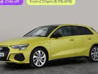 Used Audi A3 Sportback e-tron Competition 245 HP (180 kW) 2024 Yellow Hatchback