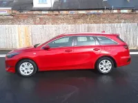 Used Kia Ceed Sportswagon 158 HP (116 kW) 2023 Red Estate