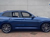 Used BMW X3 M Sport 187 HP (137 kW) 2018 Blue SUV