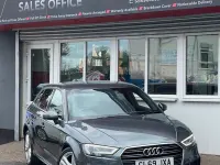 Used Audi A3 Sportback S-Line 150 HP (110 kW) 2019 Grey Hatchback