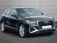 Used Audi Q2 S-Line 150 HP (110 kW) 2023 Mythos black SUV