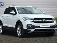 Used VW T-Cross SEL 110 HP (80 kW) 2022 White SUV