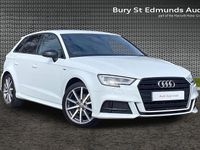 Used Audi A3 Black Edition 147 HP (108 kW) 2019 White Sedan
