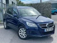 Used VW Tiguan SE 138 HP (101 kW) 2010 Blue SUV