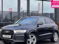 Used Audi Q3 S-line plus 150 HP (110 kW) 2016 Black SUV