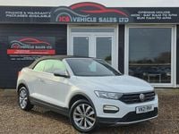 Used VW T-Roc Cabriolet Design 2021 White Cabriolet
