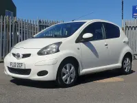 Used Toyota Aygo 68 HP (50 kW) 2012 White Hatchback