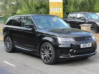 Used Land Rover Range Rover Sport Dynamic 404 HP (297 kW) 2018 Black SUV