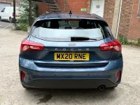 Used Ford Focus Zetec 101 HP (74 kW) 2020 Blue Hatchback