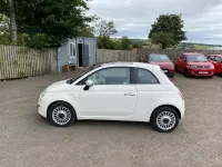 Used Fiat 500 Lounge 2012 White Hatchback