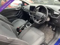 Used Ford Fiesta Zetec 100 HP (73 kW) 2018 Blue Hatchback