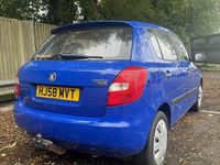 Used Skoda Fabia 2008 Blue Hatchback