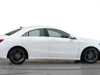 Used Mercedes CLA200 AMG line 2018 White Coupe