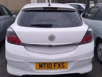Used Vauxhall Astra SRi 2010 White Hatchback