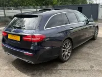 Used Mercedes E400 AMG line 340 HP (250 kW) 2019 Blue Estate