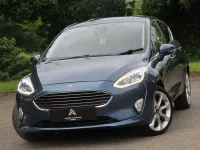 Used Ford Fiesta Titanium X 95 HP (69 kW) 2020 Blue Hatchback