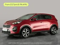 Used Kia Sportage 134 HP (98 kW) 2021 Red SUV