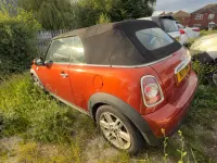 Used Mini Cooper D Cabriolet 2013 Orange Cabriolet