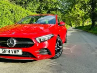 Used Mercedes A35 AMG Premium 2019 Red Hatchback