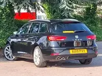 Used Seat Leon FR Sport 190 HP (139 kW) 2019 Black Estate