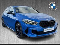 Used BMW M135 Comfort Edition 302 HP (222 kW) 2021 Blue Hatchback