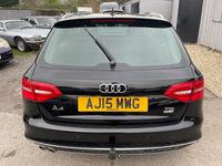 Used Audi A4 S-Line 163 HP (119 kW) 2015 Black Estate