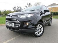 Używany Ford Ecosport Zetec 112 KM (82 kW) 2017 Czarny SUV