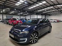Used VW Golf VII GTE 204 HP (150 kW) 2016 Blue Hatchback