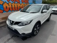 Used Nissan Qashqai N-TEC 110 HP (80 kW) 2016 White SUV