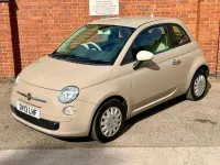 Used Fiat 500 S 69 HP (50 kW) 2013 Beige Hatchback