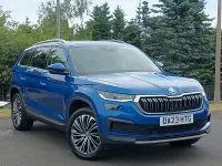 Used Skoda Kodiaq SE L Executive 150 HP (110 kW) 2023 Blue SUV
