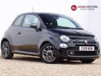 Used Fiat 500 S 69 HP (50 kW) 2019 Black Hatchback