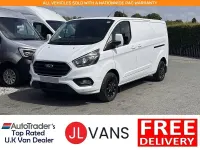 Used Ford Transit Custom Limited 130 HP (95 kW) 2023 White Van